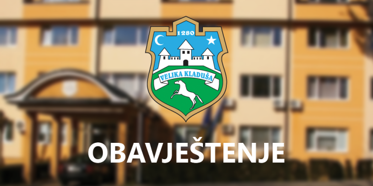 Subota – 30.04.2016. Radni dan Organa uprave Općine Velika Kladuša