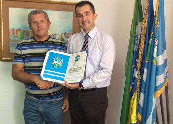 Načelnik Behrić dodjelio Zahvalnicu za zaista izuzetnog građanina