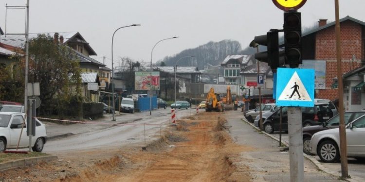 Otpočeli radovi na završetku ulice Zuhdije Žalića