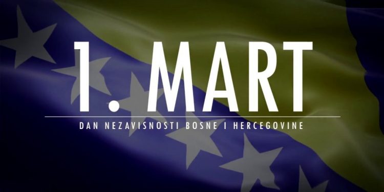 Sretan vam Dan nezavisnosti Bosne i Hercegovine