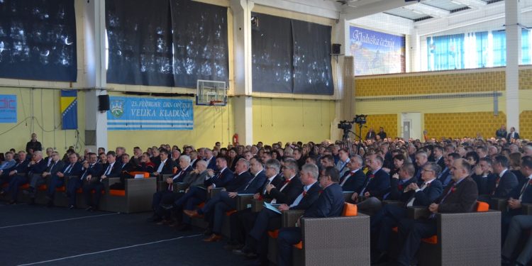 Svečana sjednica u povodu 23. februara, Dana općine Velika Kladuša
