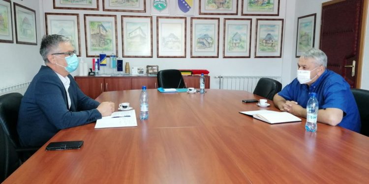 Načelnik Općine Topusko u posjeti Općini Velika Kladuša