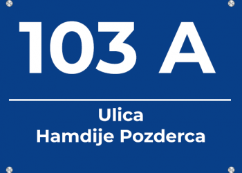 Pokrenut postupak javne nabavke za izradu i postavljanje adresnih pločica i tabli s nazivima ulica