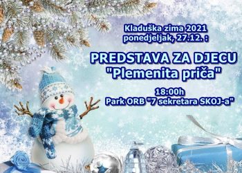 Kladuška zima se nastavlja dječijom radošću: Večeras „Plemenita priča“