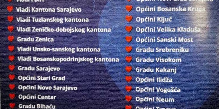 „Srce za djecu“ : Načelnik podržao Udruženje novčanim iznosom od 2.000 KM