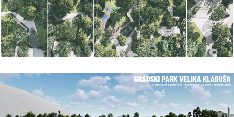 Okončan konkurs za izradu arhitektonsko-urbanističkog i pejzažnog idejnog rješenja uređenja gradskog parka u Velikoj Kladuši