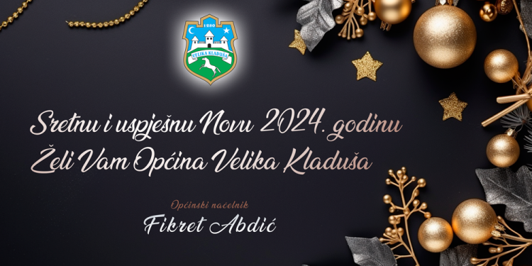 Novogodišnja čestitka Općinskog organa uprave