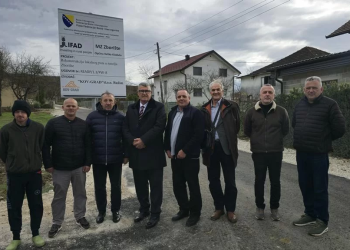 Projekat IFAD: Okončani radovi na rekonstrukciji lokalnog puta u naselju Zborište i dvorišta područne škole