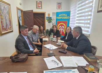 Načelnik Horvat u radnoj posjeti Općini Topusko