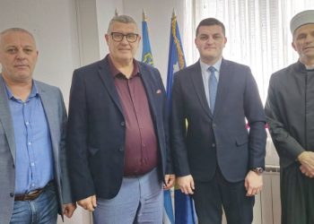 Načelnik Horvat upriličio prijem za glavnog imama Ismeta ef. Mustedanagića i hafiza Amara Grahovića