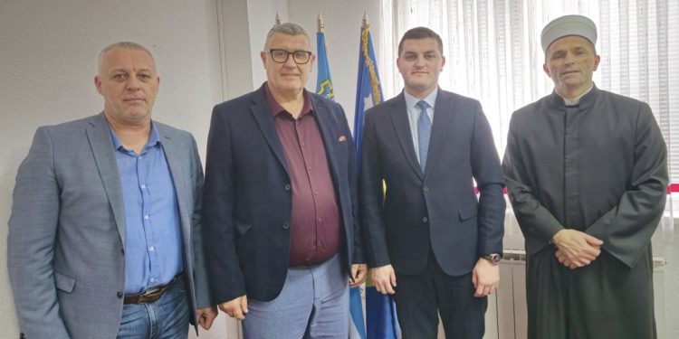 Načelnik Horvat upriličio prijem za glavnog imama Ismeta ef. Mustedanagića i hafiza Amara Grahovića