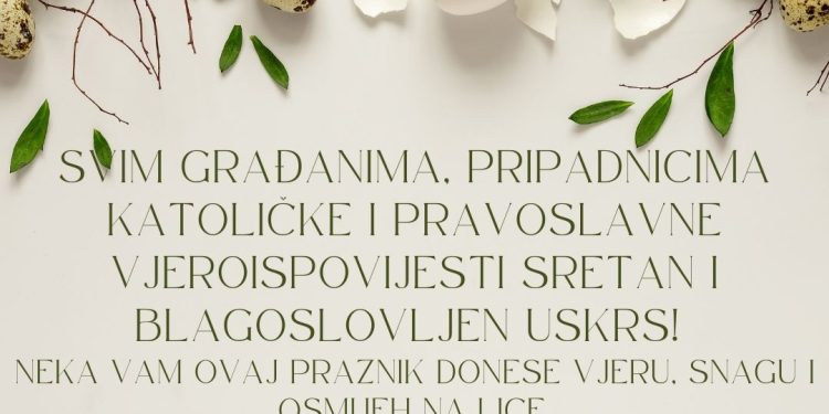 Čestitka povodom Uskrsa