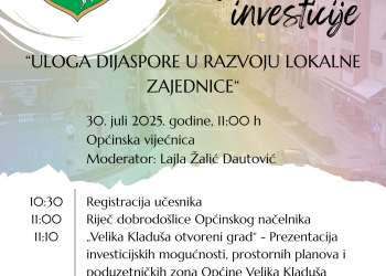 Okrugli stol na temu „Od ideje do investicije: Uloga dijaspore u razvoju lokalne zajednice“