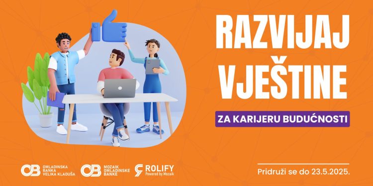 Otvoren javni poziv za program Banke mladih 2025. godine