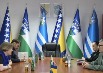 Načelnik Boris Horvat po drugi put u posjetu primio Ambasadoricu Češke Republike u Bosni i Hercegovini