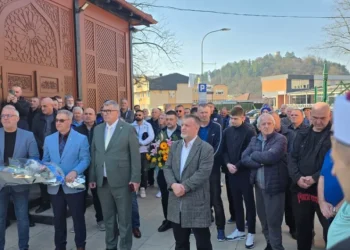 Položeno cvijeće u povodu Dana nezavisnosti BiH