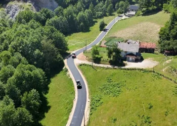 Završeni radovi na putnoj dionici Čaglica – Golubovići u dužini od oko 800 metara