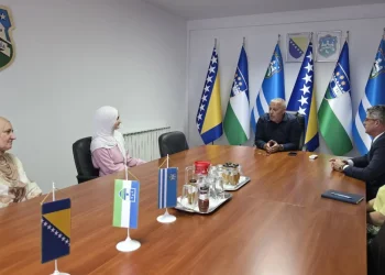 Prijem za Ezanu Kovačević, prvu hafizu Kur'ana Časnog u Velikoj Kladuši