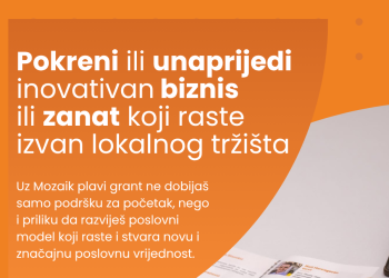 Omladinska banka Velika Kladuša – Poziv za plave grantove