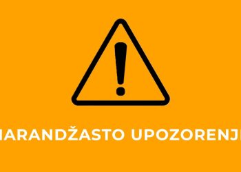 FHMZ: Izdato narandžasto upozorenje za obilne padavine