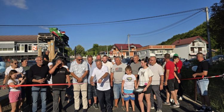 Svečano otvorena putna dionica Gornji Purići – Lipovac u MZ Šumatac